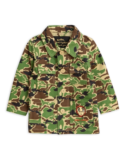 Mini Rodini  Safari Jacket Green
